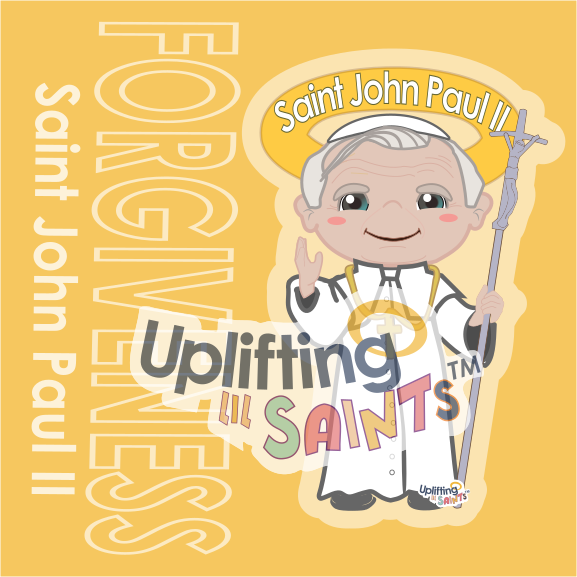 Saint John Paul II DIGITAL DOWNLOAD UpliftingLilSaints