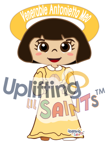 Venerable Antonietta Meo DIGITAL DOWNLOAD UpliftingLilSaints