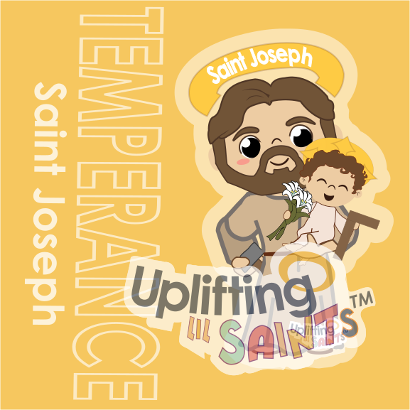 Saint Joseph DIGITAL DOWNLOAD UpliftingLilSaints Saint Joseph