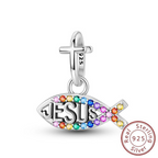 Uplifting Silver Bracelet Charm - exquisite Silver Jewerly (CHARM ONLY)