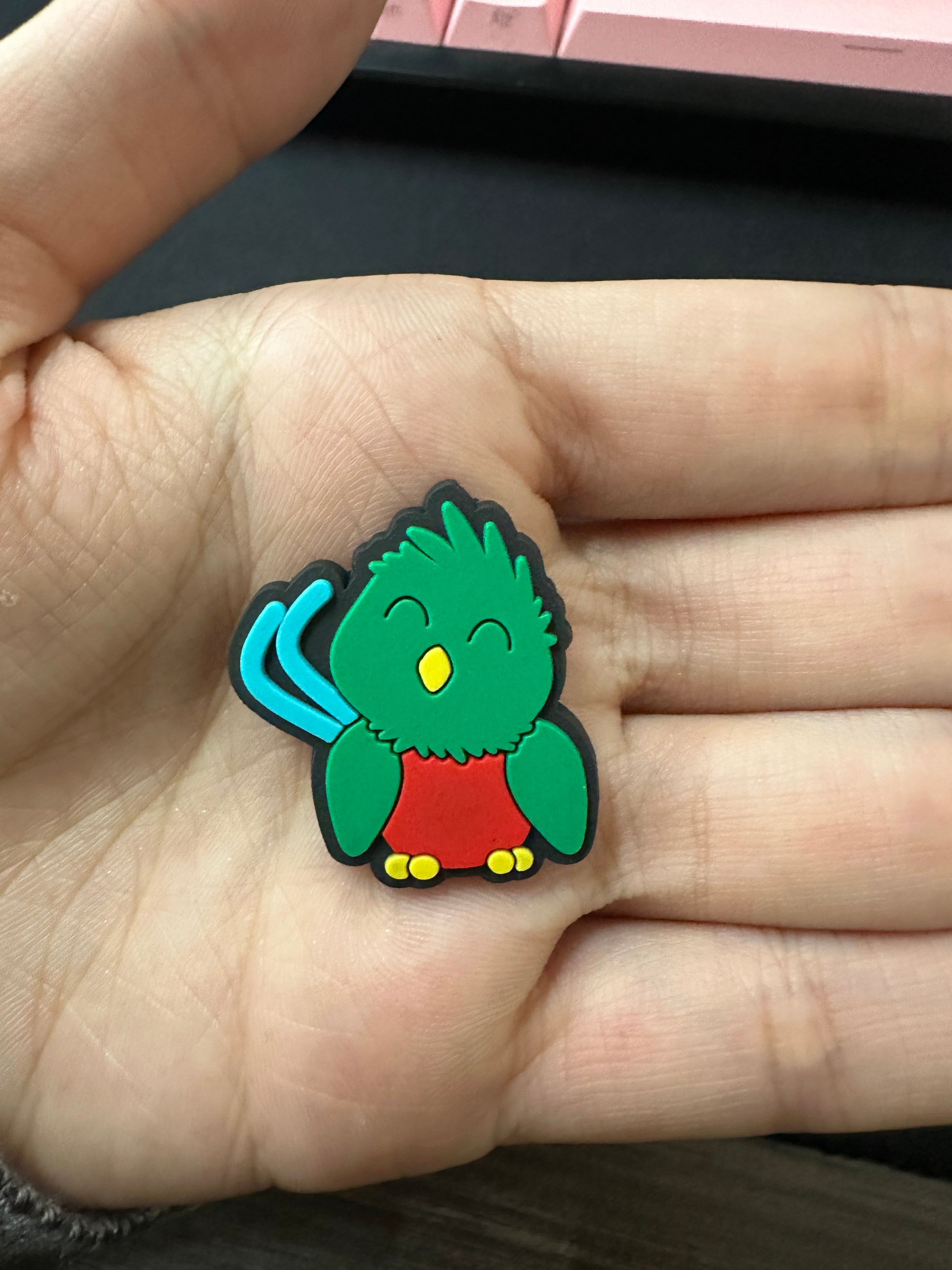 VBS Bracelet perfect for Rainforest Falls. Crocs Style Bracelete.  Soft touch PVC Charms and Silicone Bracelet