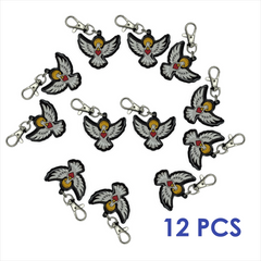 Uplifting Lil Holy Spirit KeyChain.  Acrylic and Resine Small Key Chain – 12