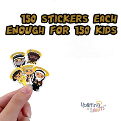 VBS True North Cutest Uplifting Lil Saints Pack VBS 2025 – 150 stickers each Character