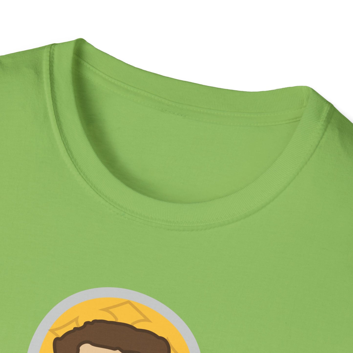 True North VBS Uplifting Lil Jesus Explorer True North Unisex Softstyle T-Shirt - My Heart Points to Jesus!
