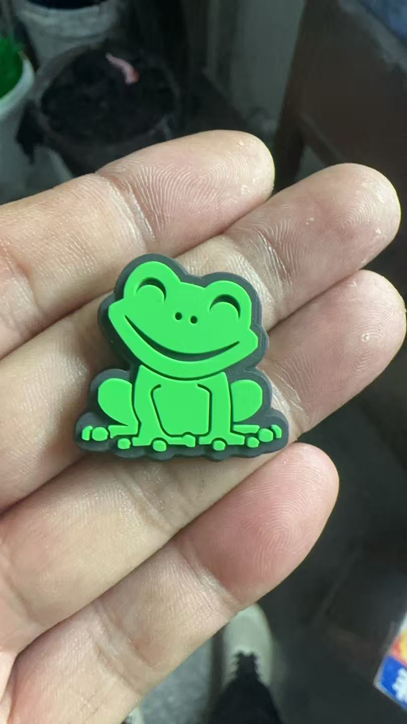 VBS Bracelet perfect for Rainforest Falls. Crocs Style Bracelete.  Soft touch PVC Charms and Silicone Bracelet