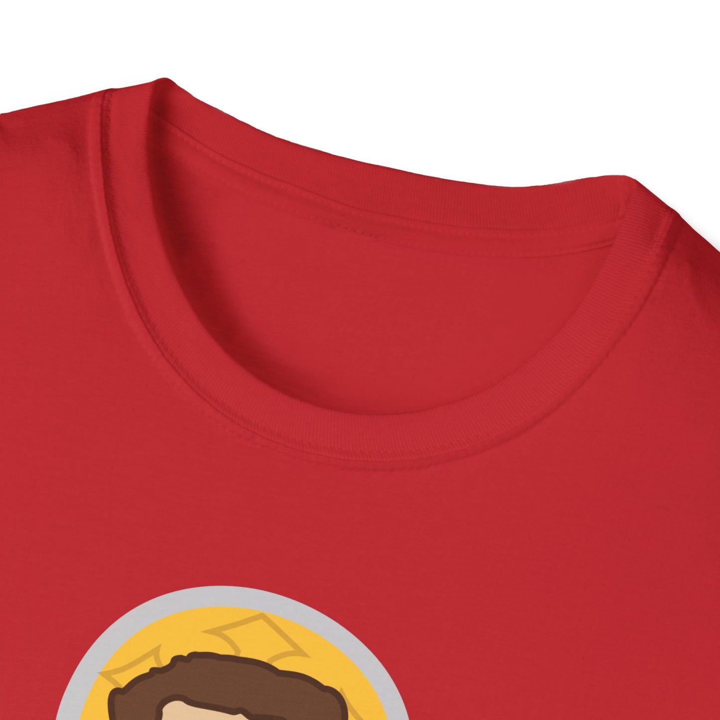 True North VBS Uplifting Lil Jesus Explorer True North Unisex Softstyle T-Shirt - My Heart Points to Jesus!