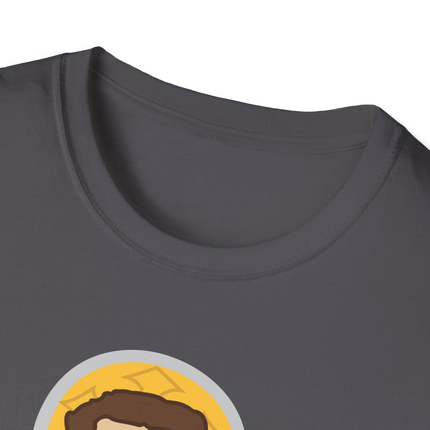 True North VBS Uplifting Lil Jesus Explorer True North Unisex Softstyle T-Shirt - My Heart Points to Jesus!