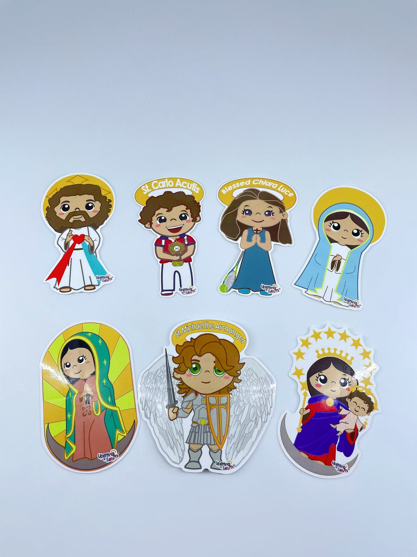 Uplifting Lil Saints Sticker Pack (Pick your Favorite) (3.5 Inches Tall)