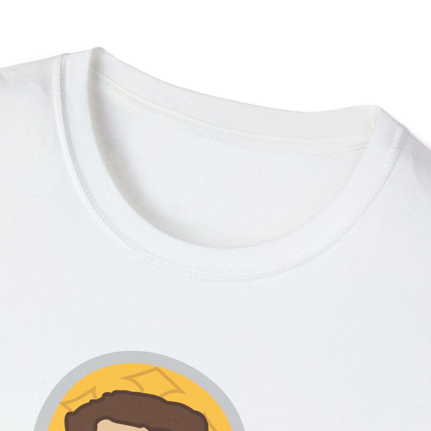 True North VBS Uplifting Lil Jesus Explorer True North Unisex Softstyle T-Shirt - My Heart Points to Jesus!