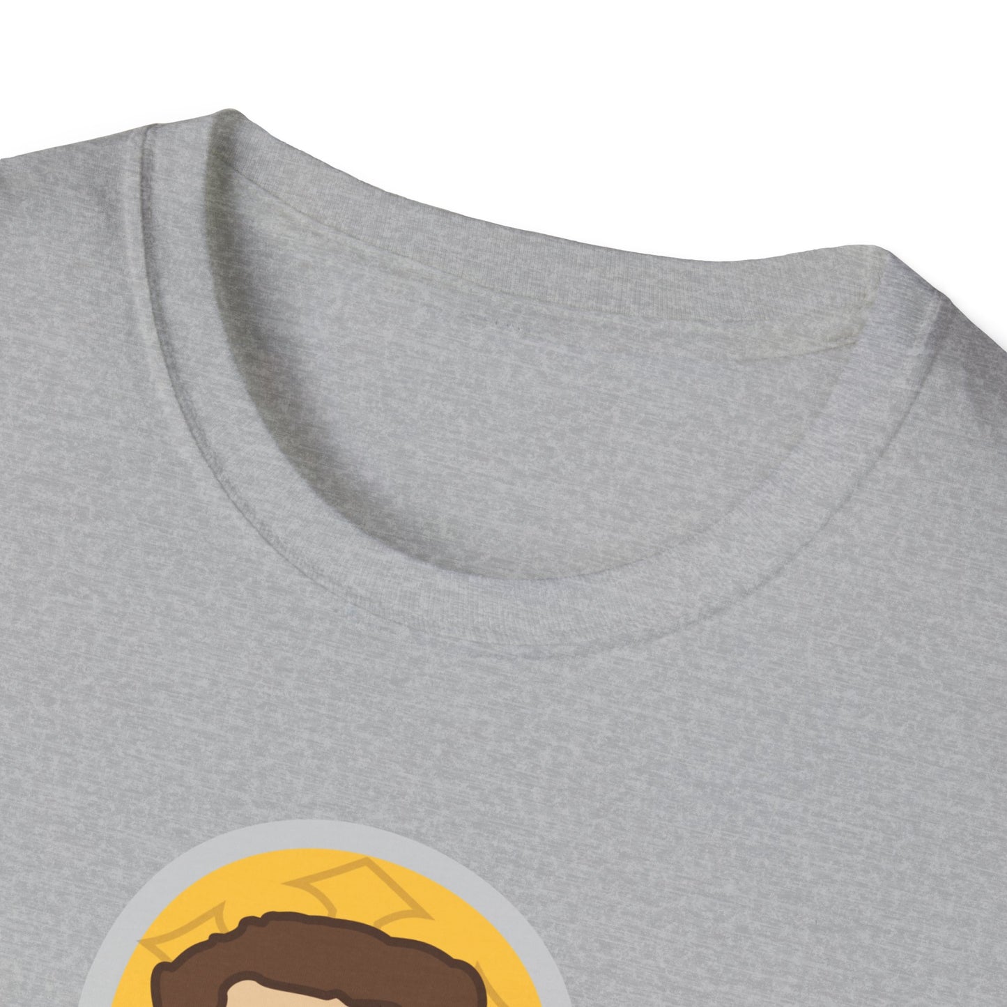 True North VBS Uplifting Lil Jesus Explorer True North Unisex Softstyle T-Shirt - My Heart Points to Jesus!