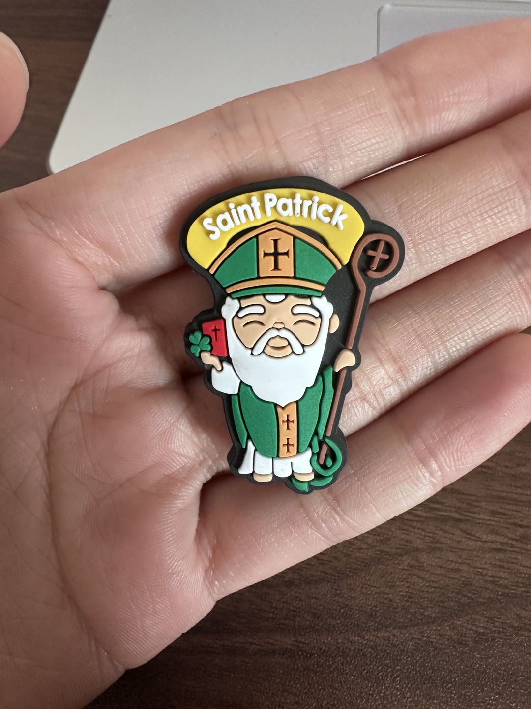 VBS Bracelet perfect for Rainforest Falls. Crocs Style Bracelete.  Soft touch PVC Charms and Silicone Bracelet featuring Uplifitng Lil Saints