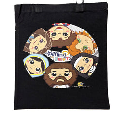 Uplifting Lil Saints Tote Bag – Black