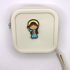 Silicone Charm Bags – Yellow / Mary MAgdalene