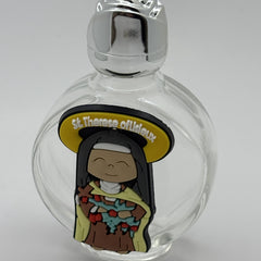 Uplifting Holy water Glass bottle with Charm 15ml – Lil St Therese of Lisieux