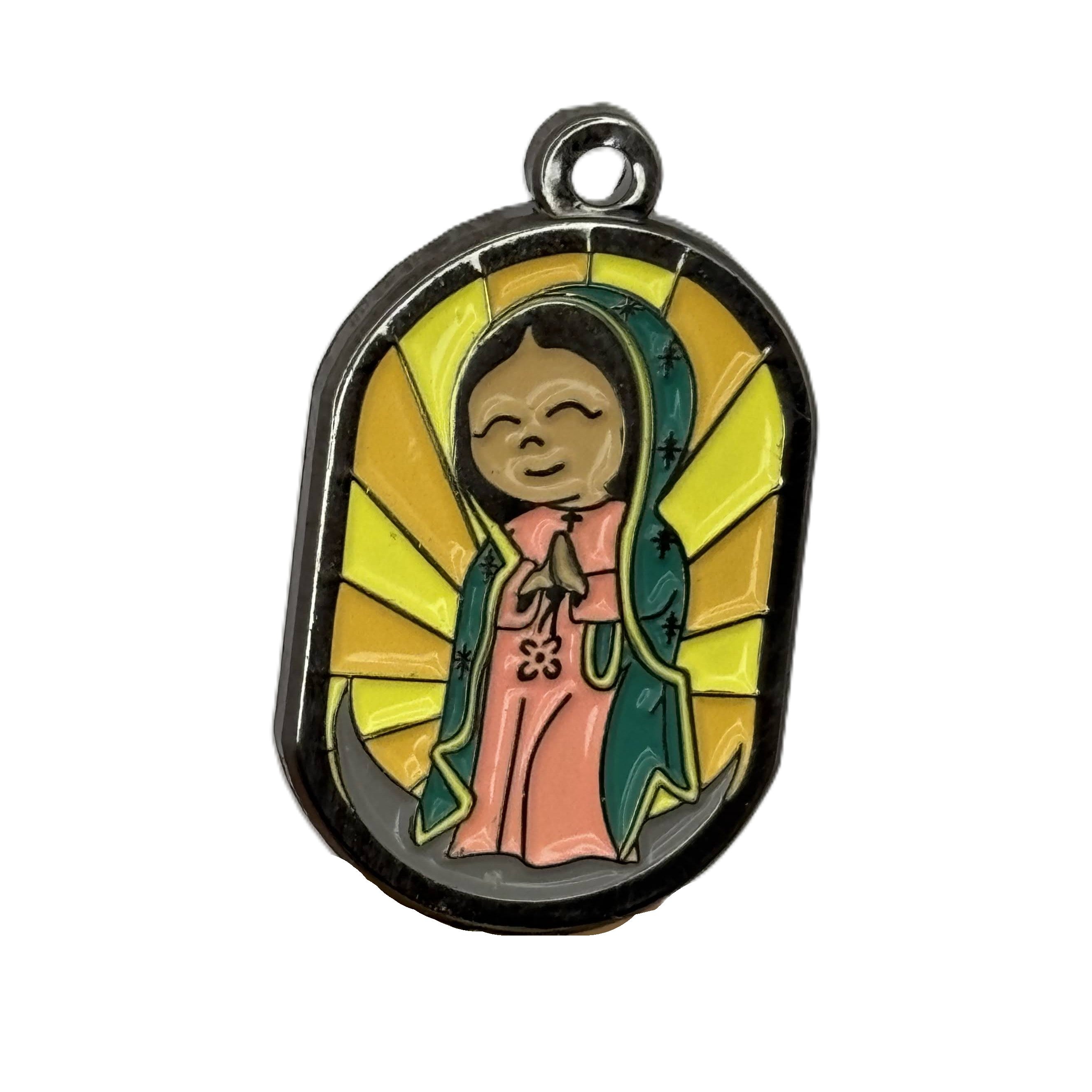 PRE-SALE Uplifting Lil Lady of Guadalupe Bracelet beautiful medal and Panacord