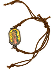PRE-SALE Uplifting Lil Lady of Guadalupe Bracelet beautiful medal and Panacord
