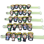 VBS Bracelet perfect for Rainforest Falls. Crocs Style Bracelete.  Soft touch PVC Charms and Silicone Bracelet featuring Uplifitng Lil Saints