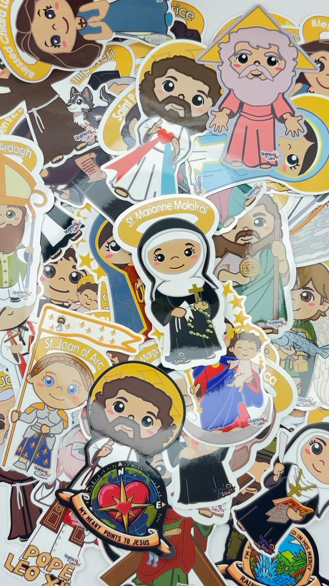 All Saints Bundle: 70 different Lil Saints Stickers