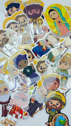 All Saints Bundle: 70 different Lil Saints Stickers