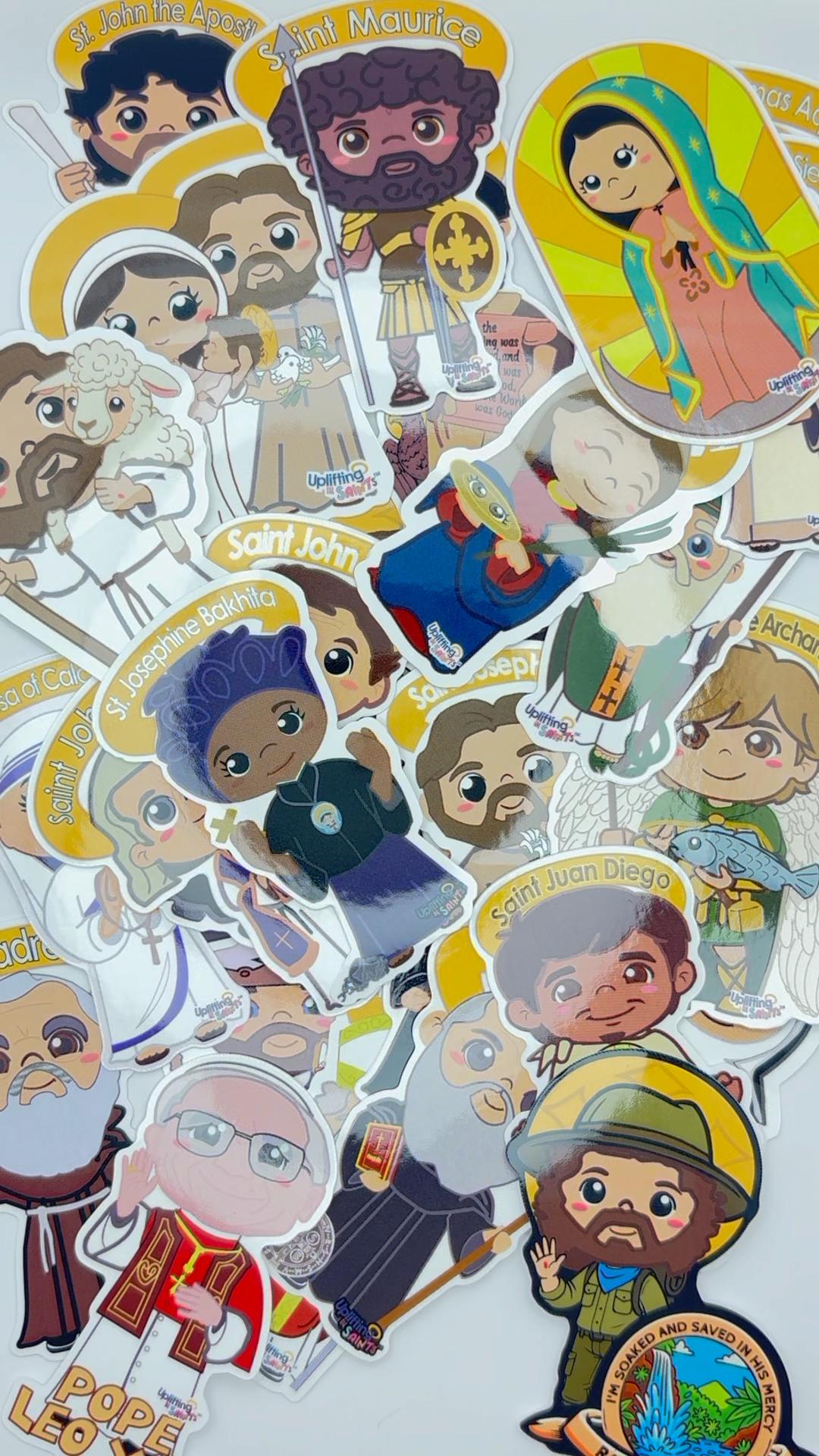 All Saints Bundle: 70 different Lil Saints Stickers