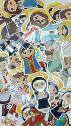 All Saints Bundle: 70 different Lil Saints Stickers