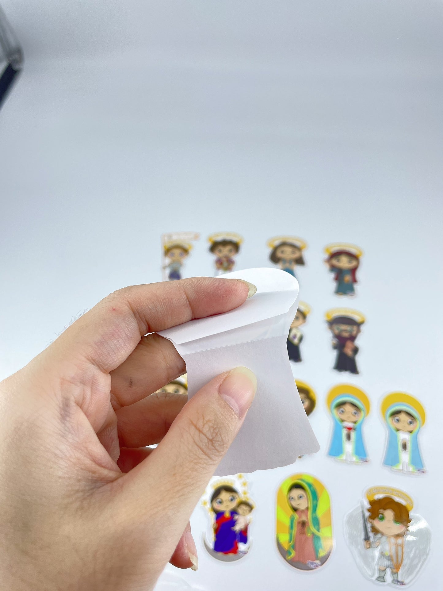 Special VBS Pack include 150 stickers of your favorite Uplifting Lil Saints Sticker (Pick your Favorite) (2.5 Inch Tall)