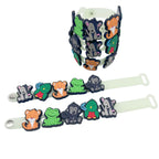 VBS Bracelet perfect for Rainforest Falls. Crocs Style Bracelete.  Soft touch PVC Charms and Silicone Bracelet