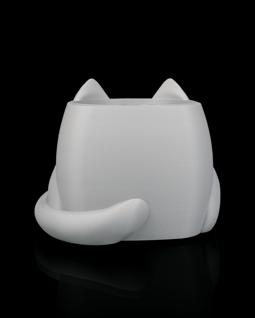 Uplifting Grumpy Kitty Planter