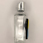 Uplifting Holy water bottle  Glass with Charm