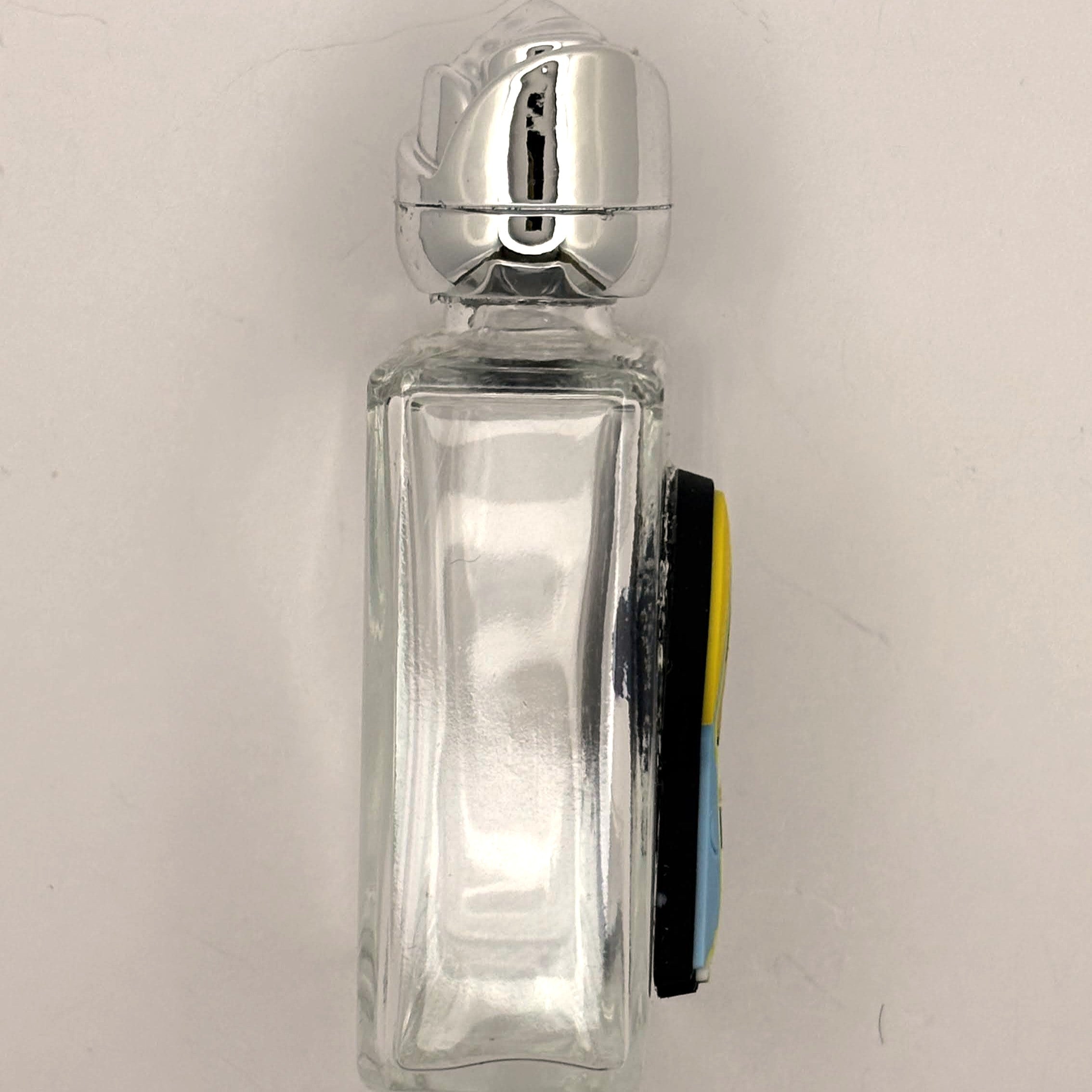 Uplifting Holy water bottle  Glass with Charm