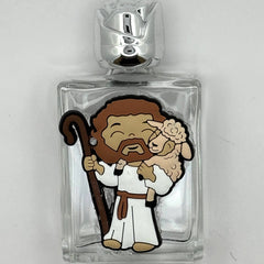 Uplifting Holy water bottle  Glass with Charm – Lil Jesus Good Shepherd
