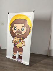 Uplifting Lil Saints Catholic Saint Print Poster 3ft tall – 5ft Poster Jesus Explorer