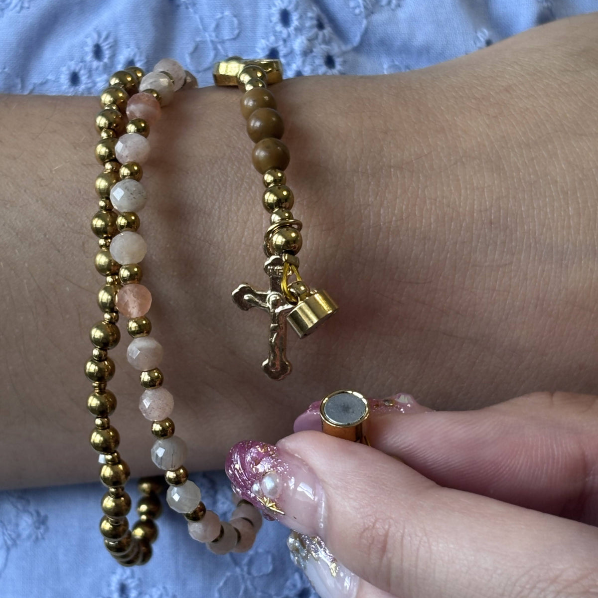 Rosary Bracelette GIft Bundle