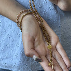 Rosary Bracelet with Natural Gemstone and Secure Magnetic Clasp, Perfect Gift for First Communion, Confirmation, and Sacraments