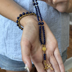 Rosary Bracelet with Natural Gemstone and Secure Magnetic Clasp, Perfect Gift for First Communion, Confirmation, and Sacraments