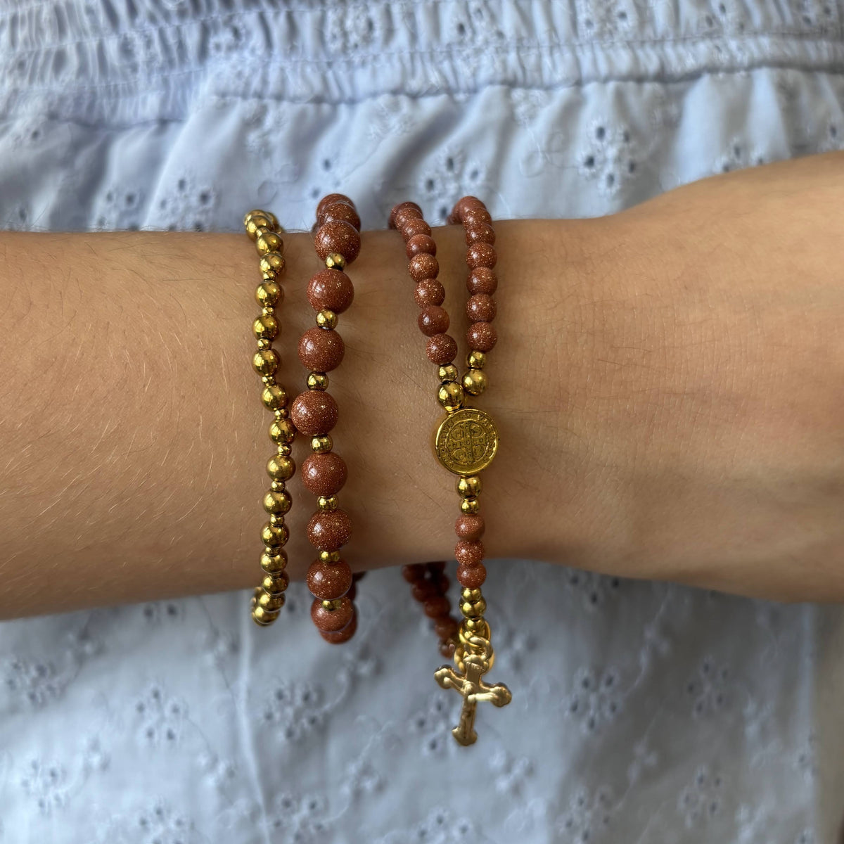 Rosary Bracelette GIft Bundle