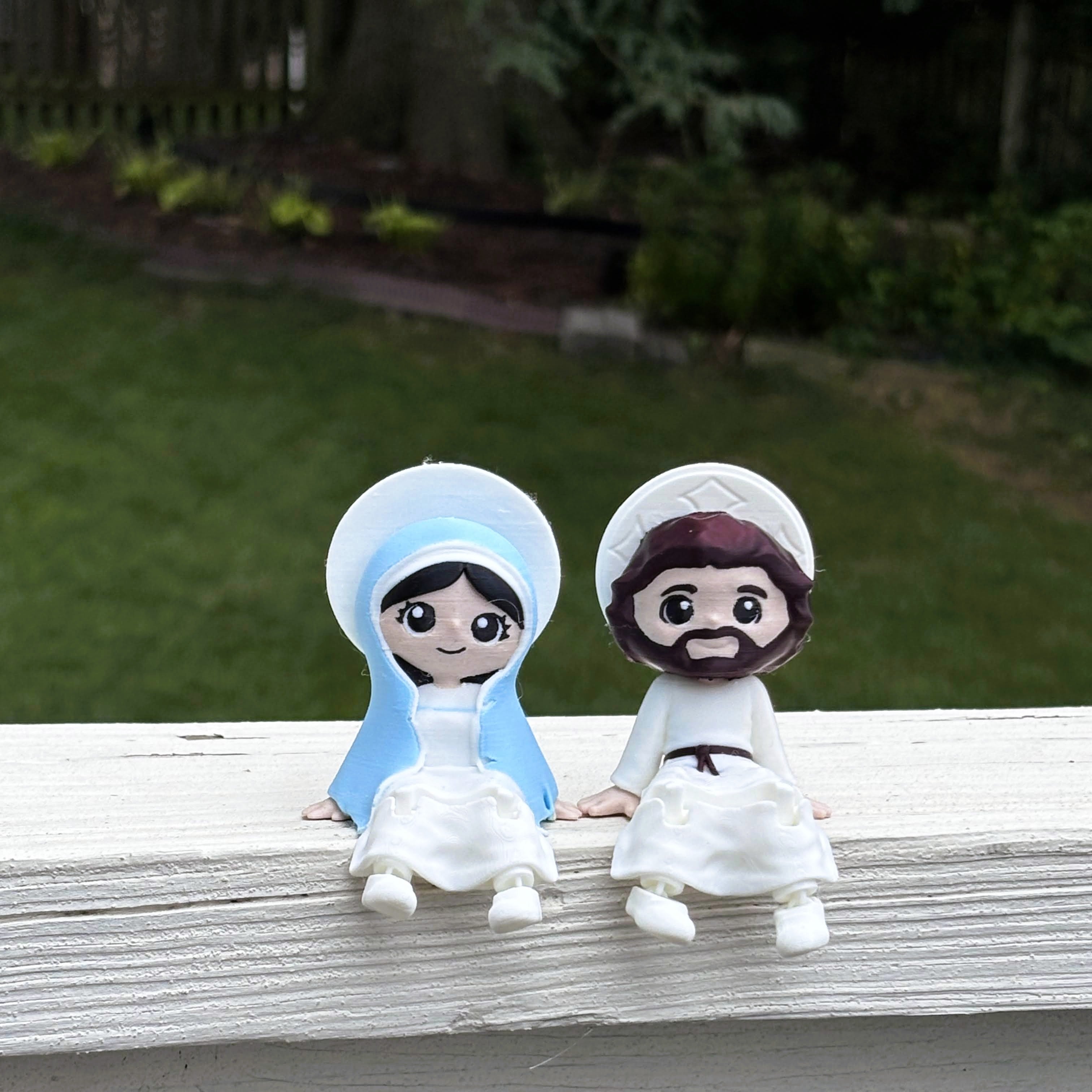 Uplifting Lil Saint Super Cute 3D Print