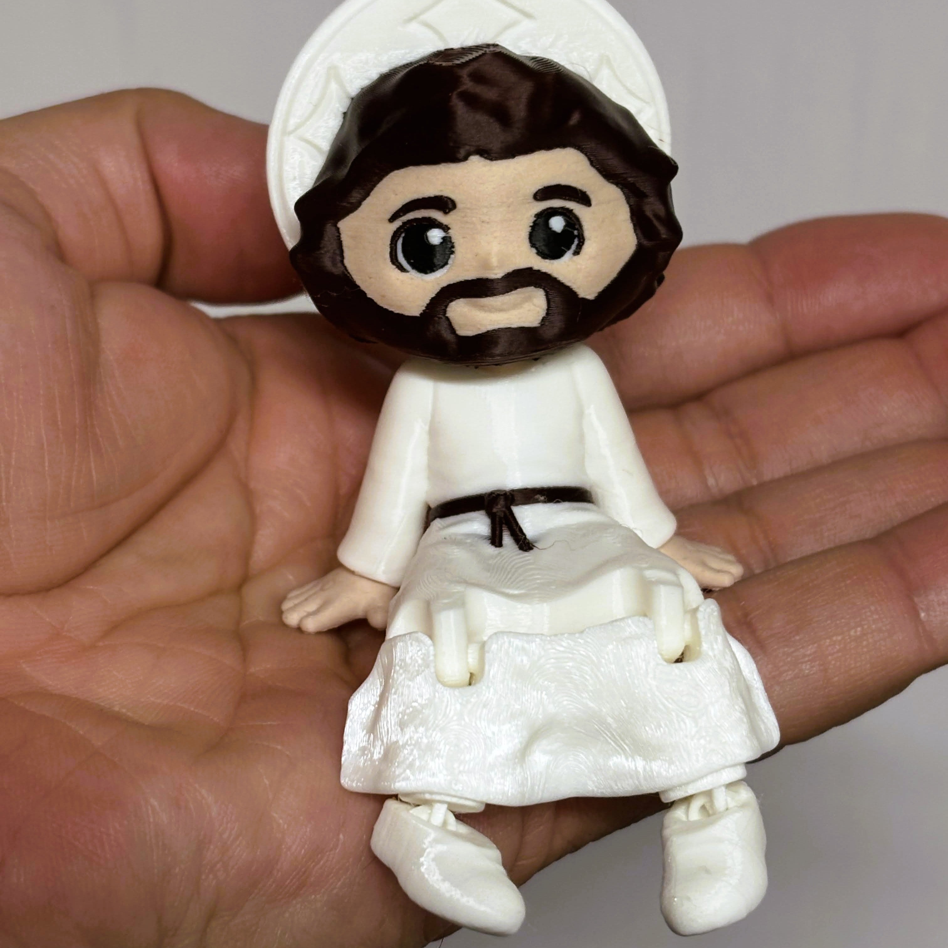 Uplifting Lil Saint Super Cute 3D Print