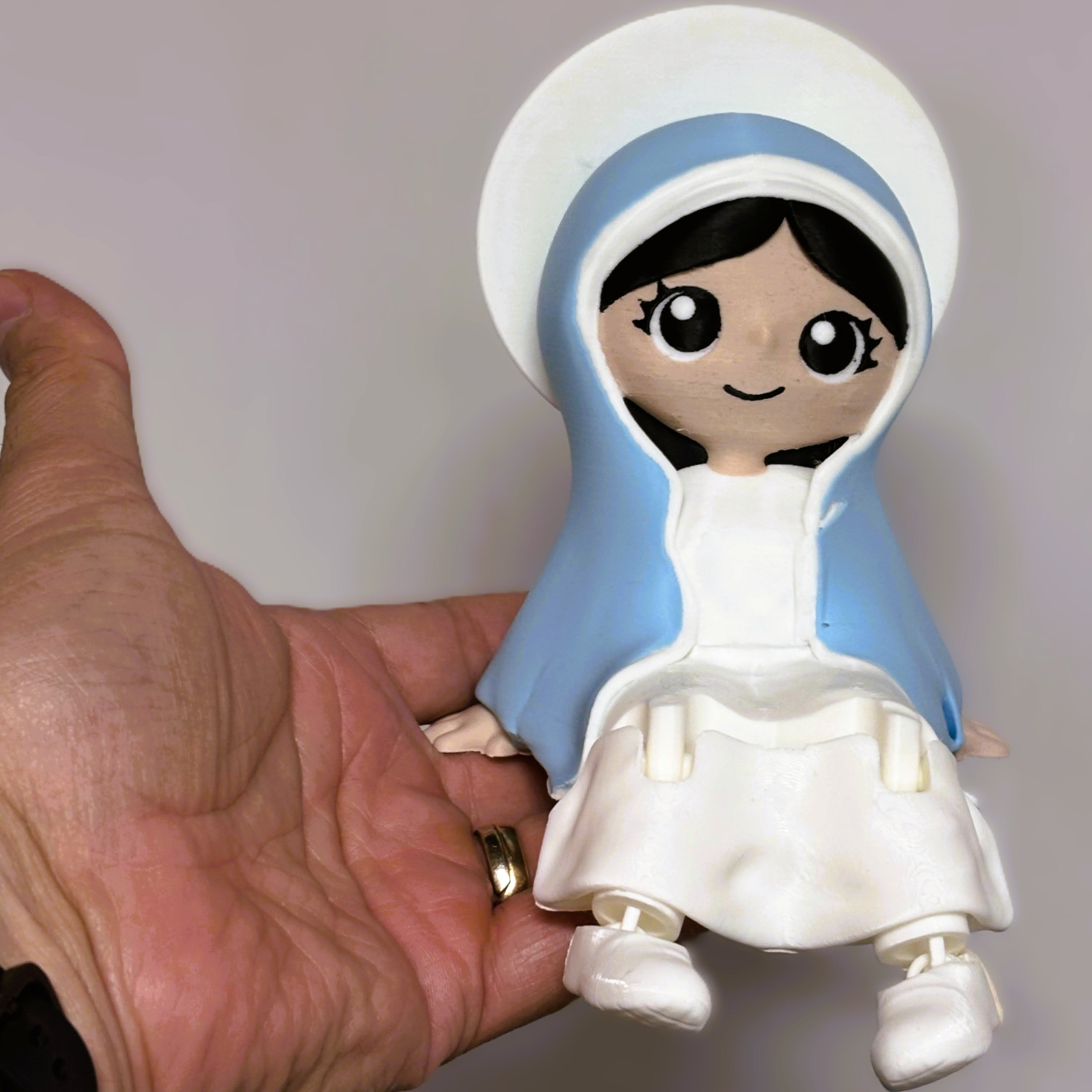 Uplifting Lil Saint Super Cute 3D Print