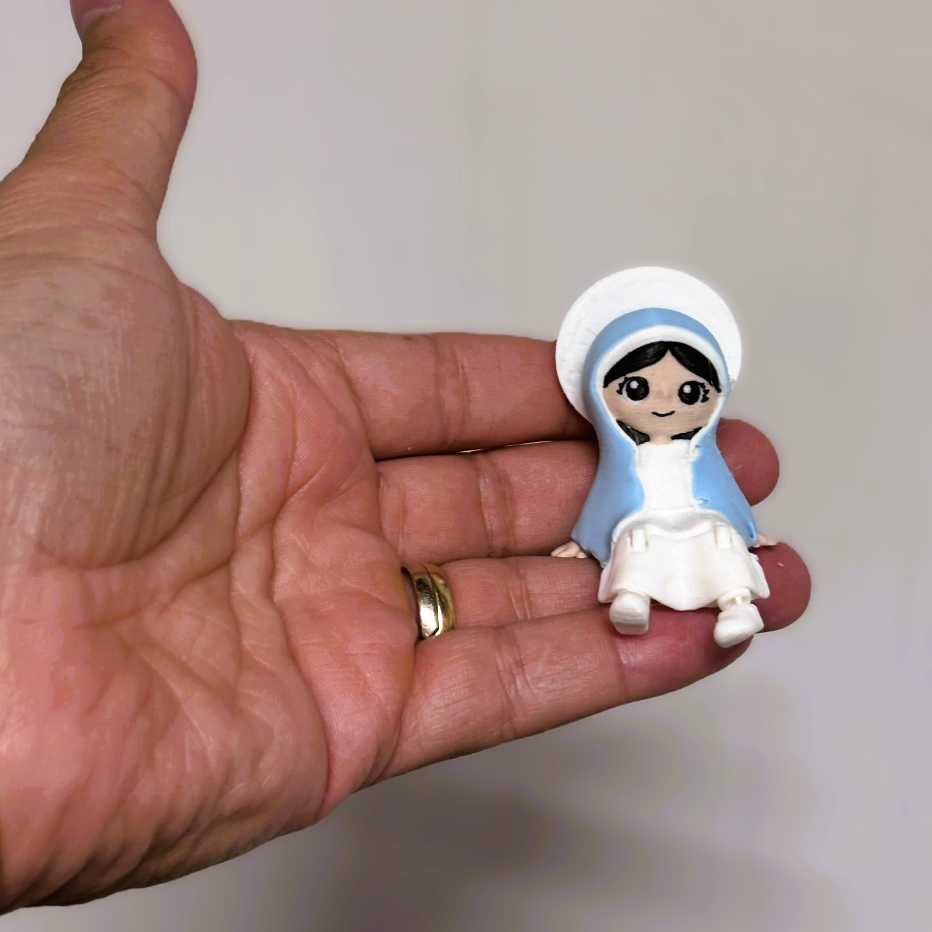 Uplifting Lil Saint Super Cute 3D Print