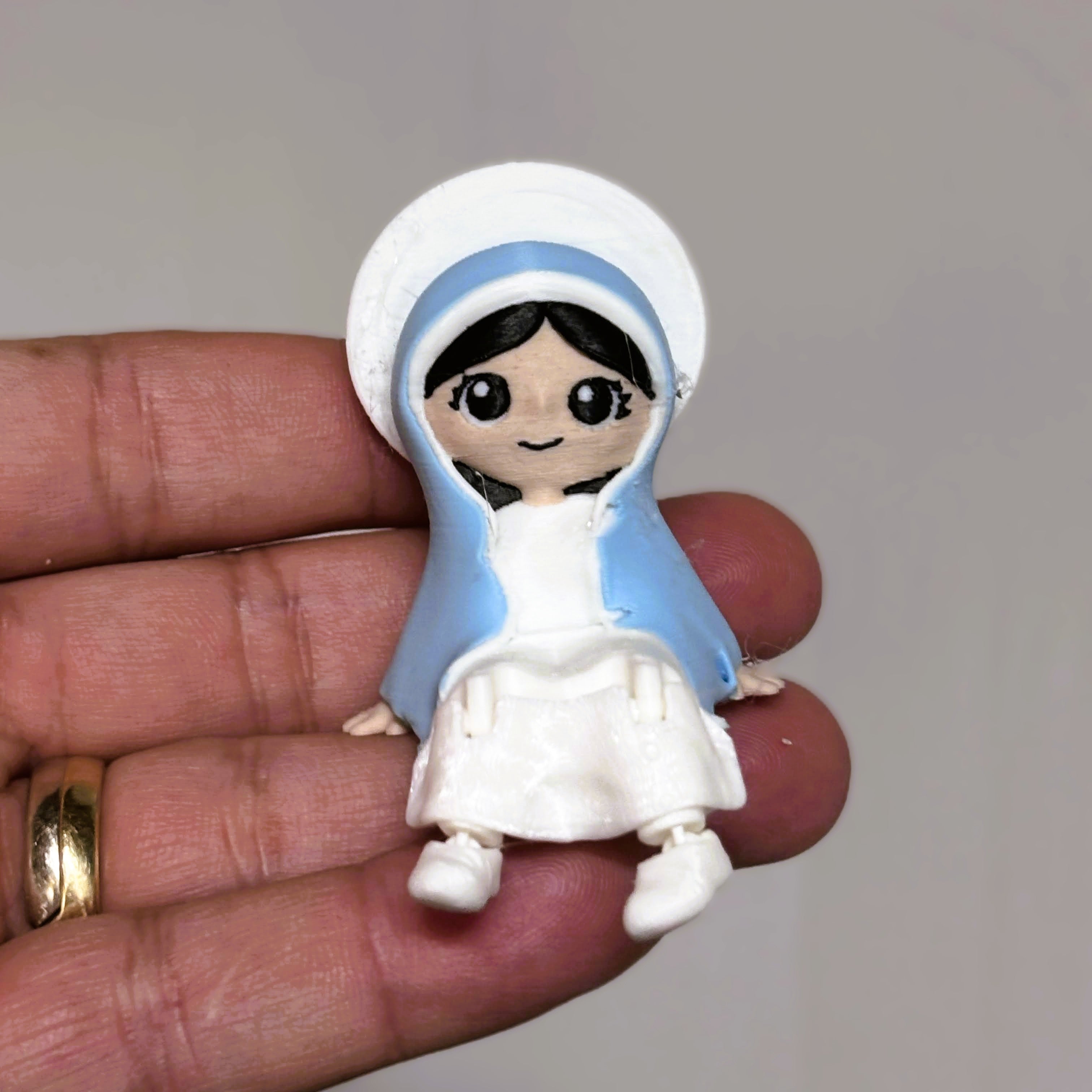 Uplifting Lil Saint Super Cute 3D Print
