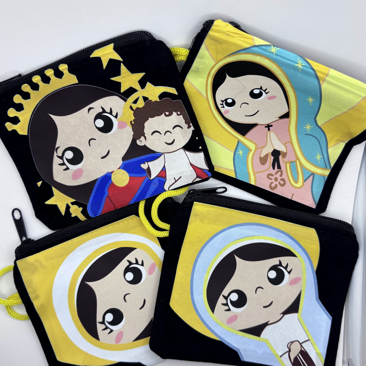 Felt Pouch 3.75" x 3.25" with Uplifting Print