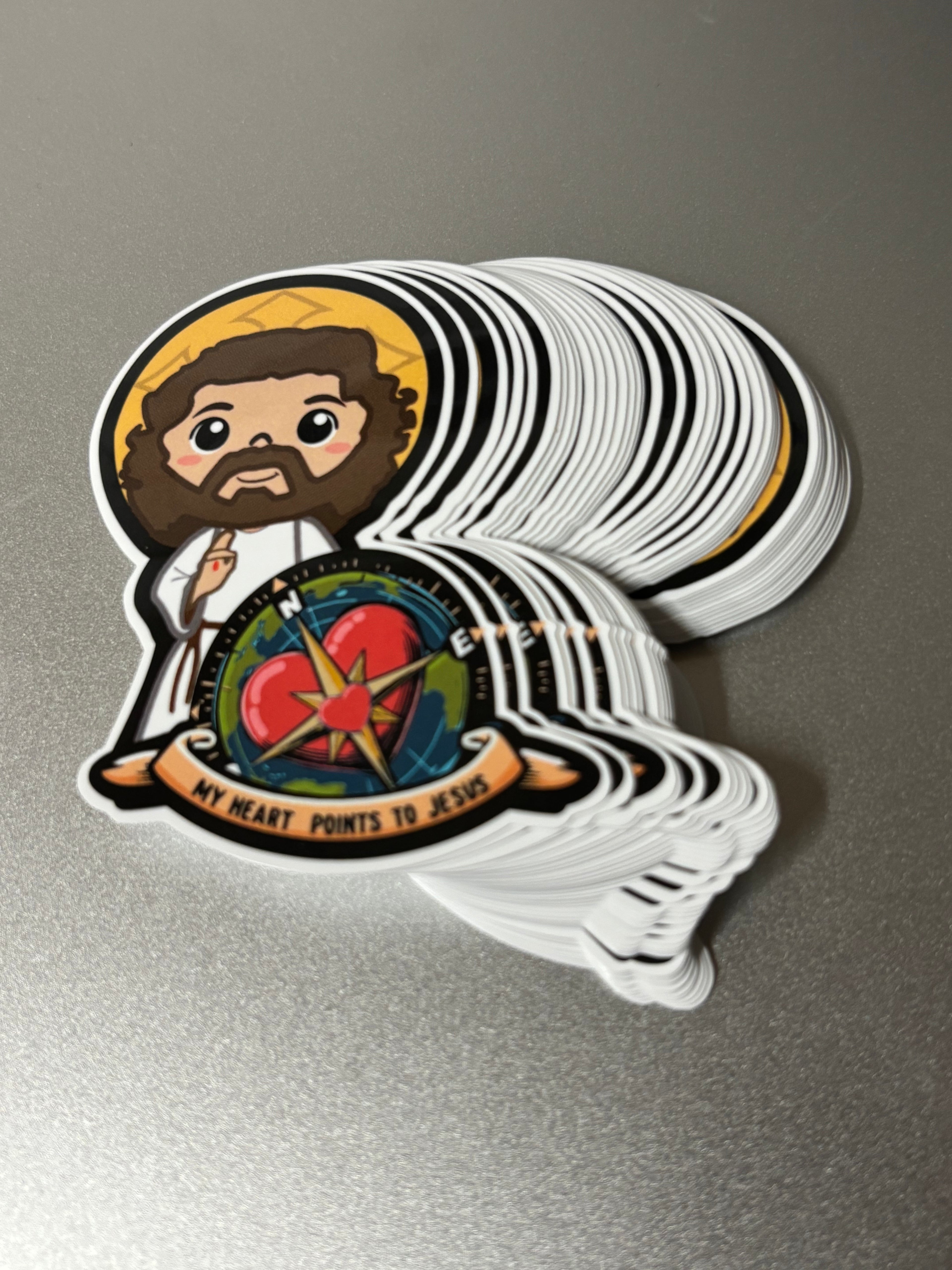 VBS My Heart point to Jesus Sticker Pack VBS True North