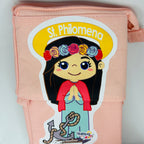 Telescopic Pencil bag canvas with Zipper, Uplifting Lil