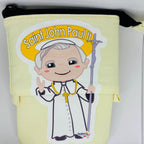 Telescopic Pencil bag canvas with Zipper, Uplifting Lil