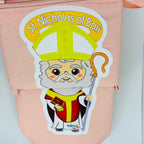 Telescopic Pencil bag canvas with Zipper, Uplifting Lil