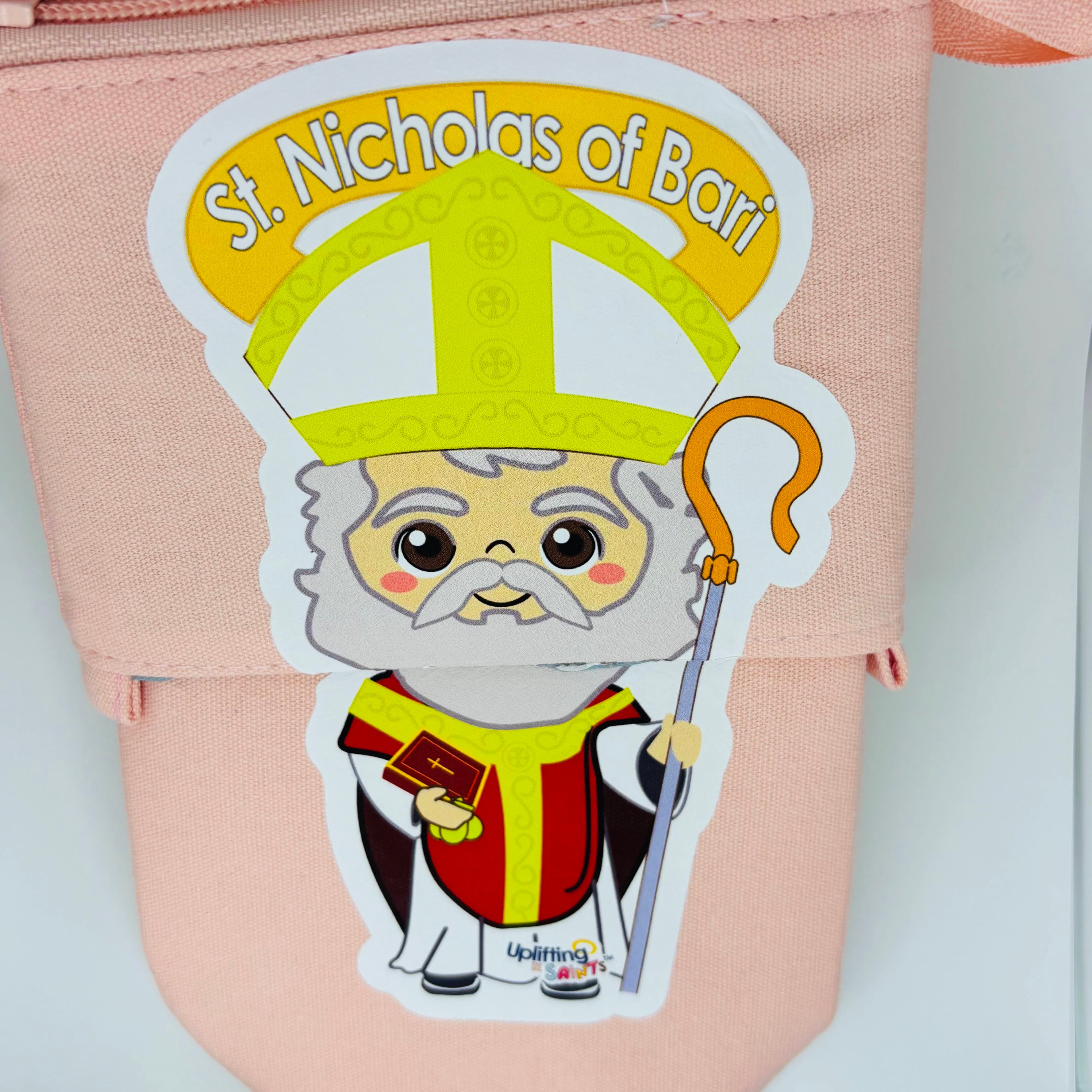 Telescopic Pencil bag canvas with Zipper, Uplifting Lil