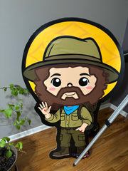 VBS Rainforest Falls Uplifting Lil Jesus Explorer VBS Poster 5ft tall or 3ft tall