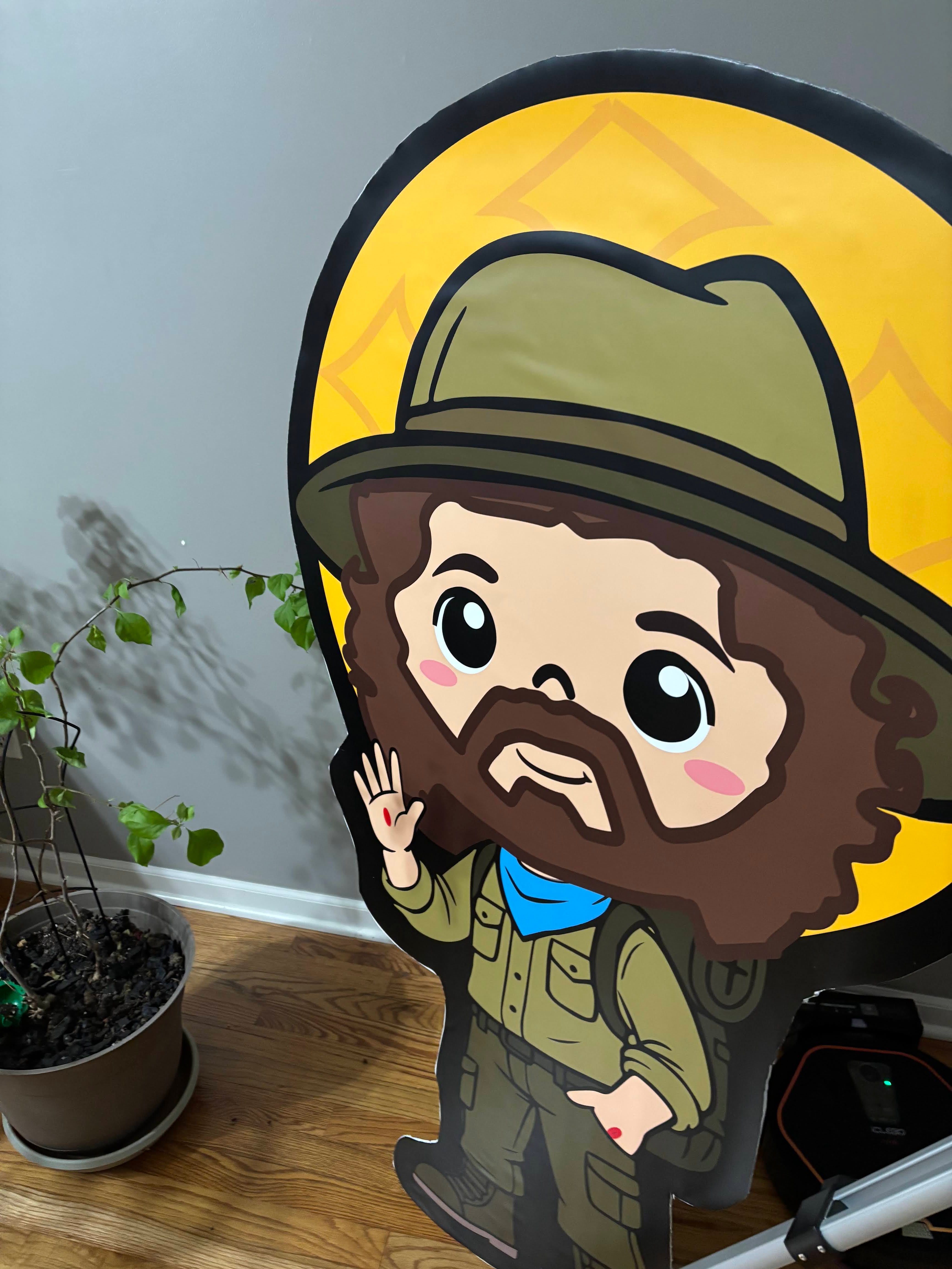 VBS Rainforest Falls Uplifting Lil Jesus Explorer VBS Poster 5ft tall or 3ft tall