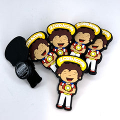 Bundle of Joy: 6pcs Shoe Charm.  Soft touch Uplifting Lil Saints PVC shoe charm Bulk – Carlo Accutis